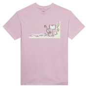 Close-up showing taped shoulders and clean piano artwork print